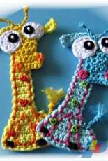 Applique Giraffe - Nellagolds Crocheting