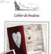 Un chat dans l'aiguille Ref.814 Cahier de broderie