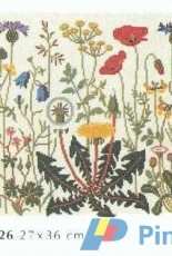 Haandarbejdets Fremme 30-4726 Sommerblomster by Gerda Bengtsson
