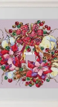 Ameli Stitch - Christmas Wreath by Anna Smith / Kuznetsova
