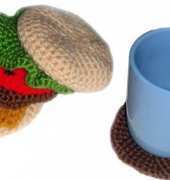 Crochet Spot - Rachel Choi - Hamburger Coasters