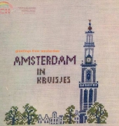 Amsterdam in Kruisjes (Amsterdam in cross-stitch) by Atie Siegenbeek van Heukelom - English, Dutch