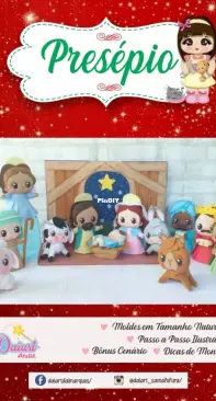 Daiart Atelie - Nativity Scene - Presepio by Dai Marques- Portuguese