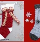 Pattern Paradise- Maria Bittner- Criss Cross Stocking- English