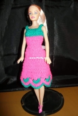 Maguinda Bolsón - Alicia dress for dolls.