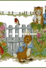 Anchor JC104 - Peter Rabbit Garden Scene XSD
