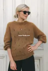 Fortune Sweater by Mette-Wendelboe Okkels - PetiteKnit