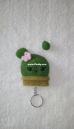 Cactus keychain