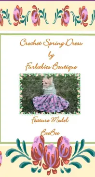 Furbabies Boutique - patti Notestine - Crochet Spring Dress