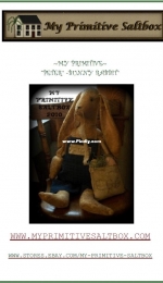 My Primitive Saltbox PT022 - Peter Bunny Rabbit