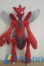 Crochet Fanatic - Christjan Bee - Scizor - Free