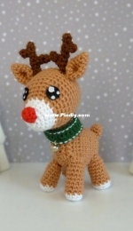 Harukishi Crochet - Advent Calendar - Reindeer - Le Renne - English and French