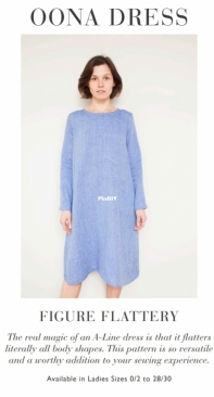 Oona Dress Pattern - Fabrics-store