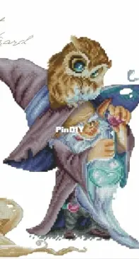 Fun Sheep FS/21-031 Gnome Wizard by Anastasia Kravtsova / Eremeeva xsd