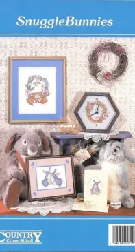 Country Cross-Stitch - Book 52 - Snuggle Bunnies