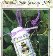 Lorri Birmingham Designs - Bumble Bee Scissor Fob