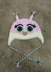 owl hat with ear flaps
