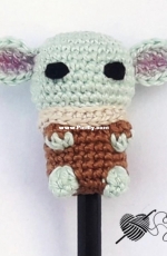 Eu quero croche - Adriana Gori - Baby Yoda Toy Art - Free