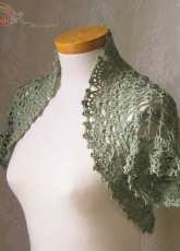 Bernieolies Designs - Bernadette Ambergen - Short Sleeved Crochet Shrug