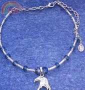 Mood eagle choker necklace