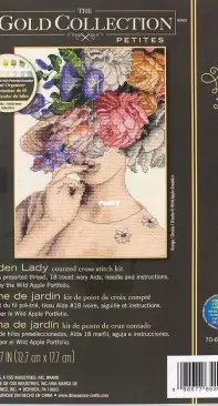 Dimensions - The Gold Collection Petites 70-65209 Garden Lady