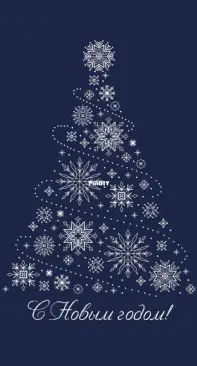 Snow Christmas Tree by Inna Ignatova