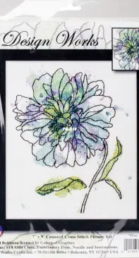 Design Works 2971 - Blue Floral