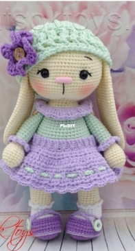 Tatsok Toys - Tatyana/Tatiana Sokolova - Татьяна Соколова - Bunny Lala - Зайка Ляля - Russian