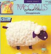 McCall's Creates Yarn Craft 14190 Shaggimals