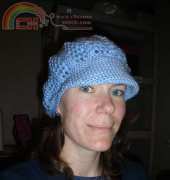Sue's Crochet and Knitting - Crocheted Brimmed Hat