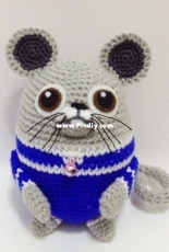 Little Bamboo Handmade - Rat The 12 Zodiac Egg - Russian Translated