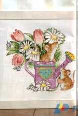 Garden Adventure by Margaret Sherry from The World of Cross Stitching TWOCS 203