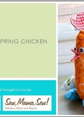 Sew Mama Sew-Creating a Spring Chick