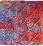 Blocks Divided Dishcloth by Maile Mauch/Cloth of The Week: Knit-Free