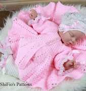 Summer Satin Jacket, Pants, Hat Crochet Pattern #130 by ShiFio's Patterns