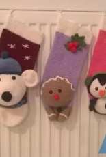Little Bamboo Handmade Crafts - Polar Bear, Gingerbread Man, Penguin Christmas Stockings