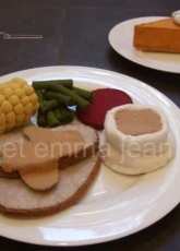 Sweet Emma Jean-Felt Turkey Dinner Play Food