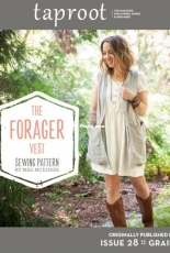 The Forager Vest by Meg McElwee Sew Liberated