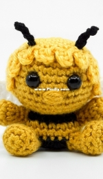 Supergurumi - Jonas Matthies - Mini Maya the Bee Amigurumi - Free