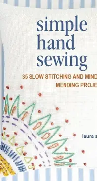 Simple Hand Sewing by Laura Strutt
