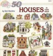 American School of Needlework ASN 3601 - 50 House Designs by Sam Hawkins