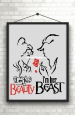 Embroidery4kidsArt - Beauty and the Beast