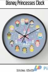 Cloudsfactory - Disney Princesses Clock XSD