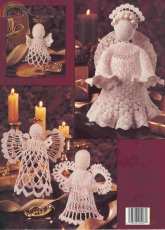 Leisure Arts - 907 - Becky Stevens - Angels Nine Crocheted Designs in Various He