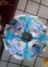 diaper wreath