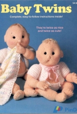 The Needlecraft Shop  87D - Barbara Anderson and Donna Piglowsk - The Crochet Catalog 1987 - Baby Twins