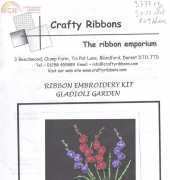 crafty ribbons gladioli garden