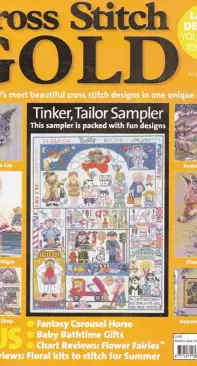 Cross Stitch Gold Issue 10 - August 2002