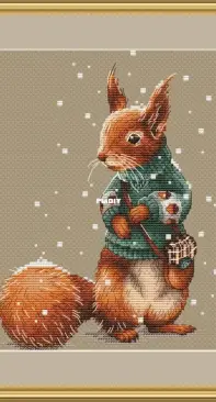 SA-Stitch - Squirrel by Svetlana Sichkar