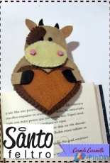 Carmela Caramella - Marca pagina Mumu/Cow bookmark - Portuguese